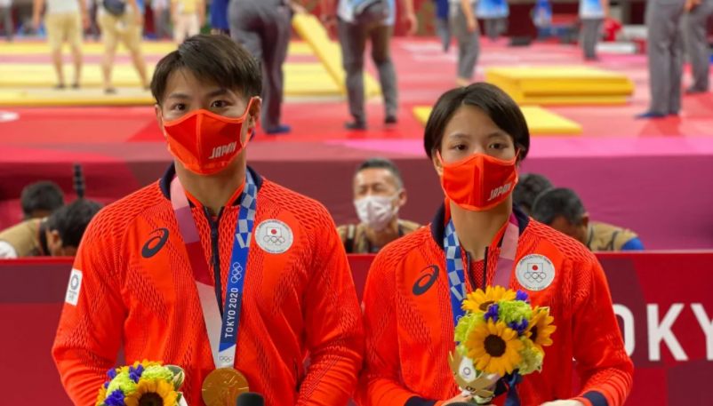 阿部一二三・詩兄妹もつけていたオリンピックのオレンジのマスクが可愛い！どこで売ってるの？